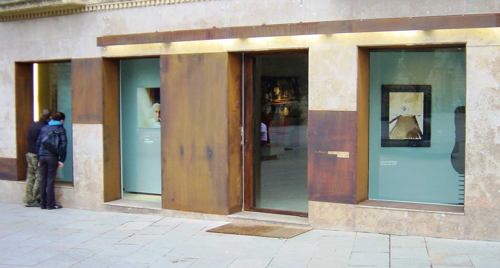 Interior de la galeria