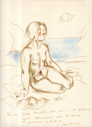 Sense títol - Mixta damunt paper - 26x21 cm. - 1.000,00 €