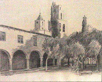 Monestir - Dibuix s/paper - 29x24 cm - 1.100,00 €